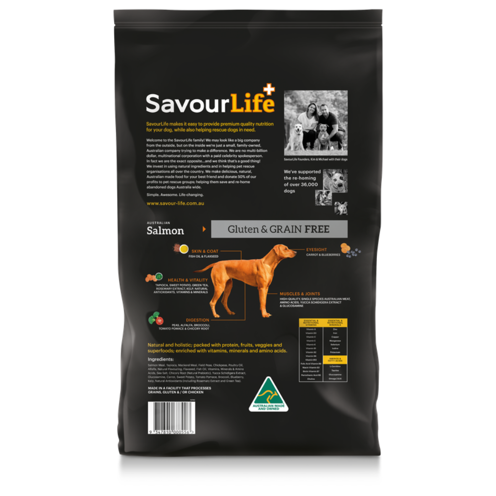 SavourLife Grain Free Adult Salmon Dog Food