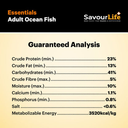 SavourLife Essentials Adult Ocean Fish Dog Food