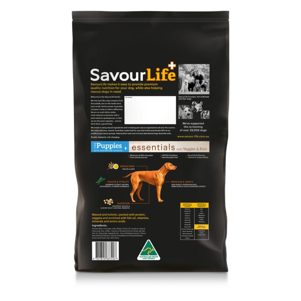 SavourLife Essentials Puppy Chicken Dog Food