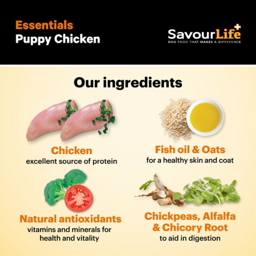 SavourLife Essentials Puppy Chicken Dog Food