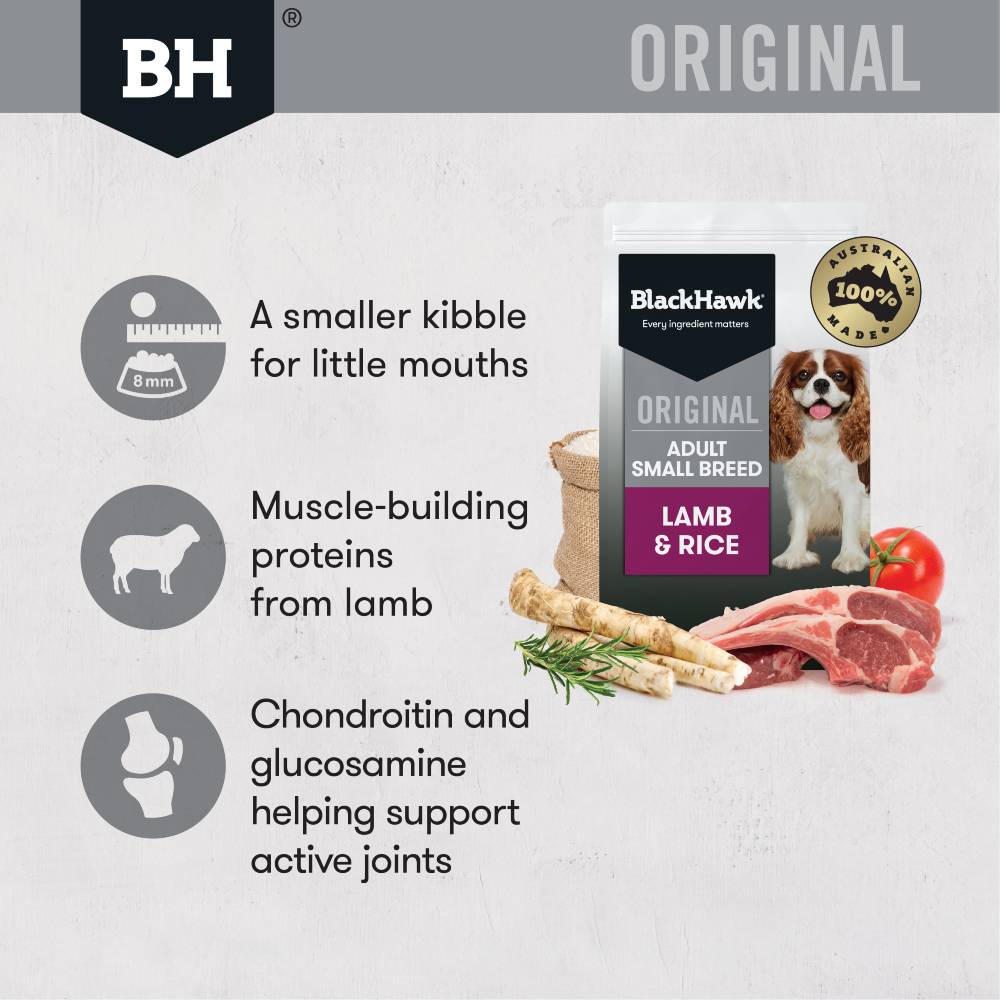 Black Hawk Dog Food Small Breed Adult Lamb and Rice