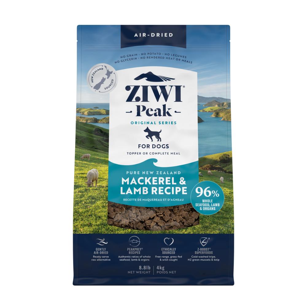Ziwi Peak Air Dried Mackerel and Lamb Dry Dog Food