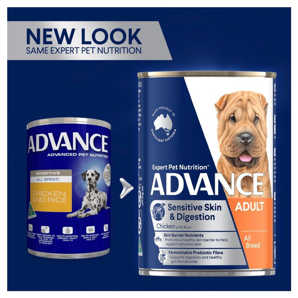 Advance Adult Sensitive Chicken and Rice Cans
