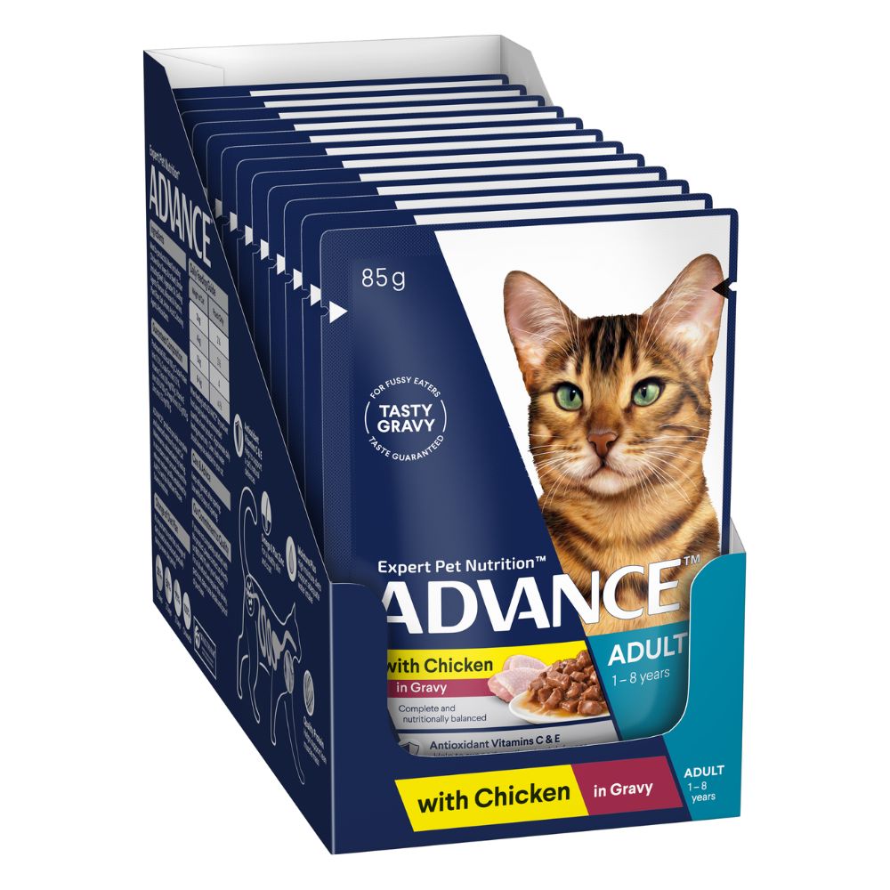Advance Adult Chicken Chunks in Gravy