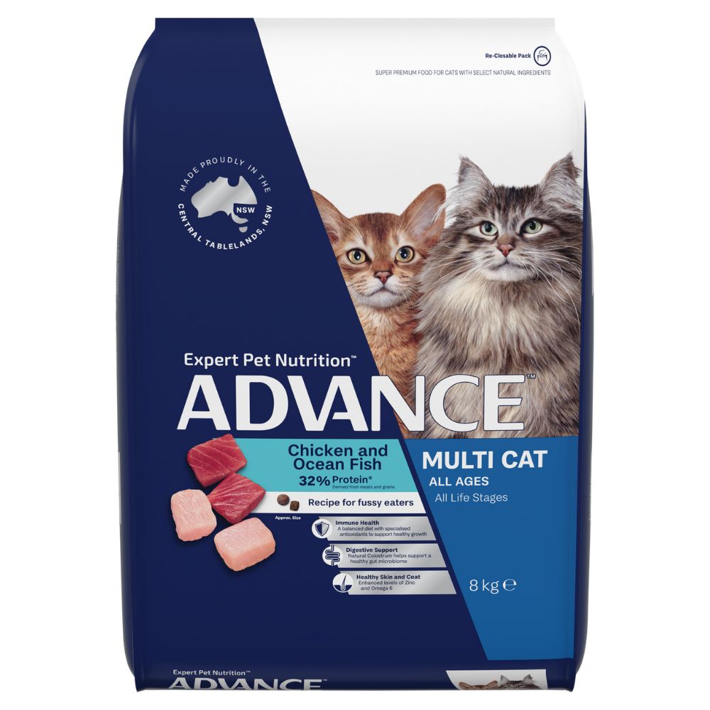 Advance Cat Multi Cat Chicken and Ocean Fish