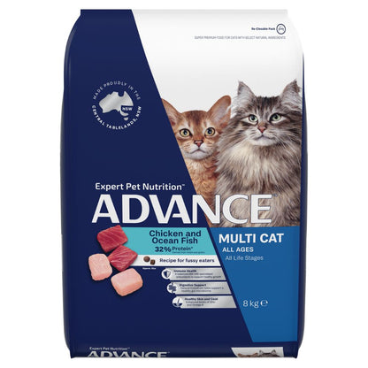 Advance Cat Multi Cat Chicken and Ocean Fish
