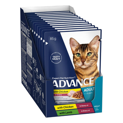 Advance Adult Variety Pack Chunks in Gravy