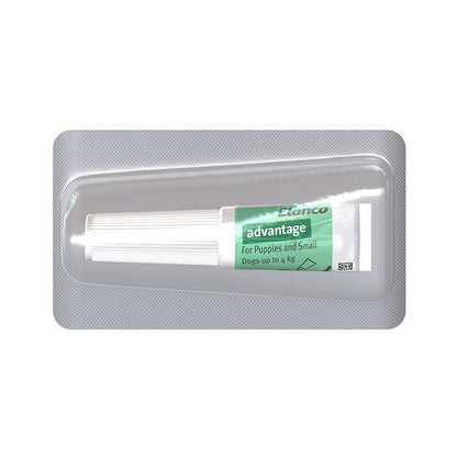 Advantage Small Dogs and Puppies Under 4kg Green