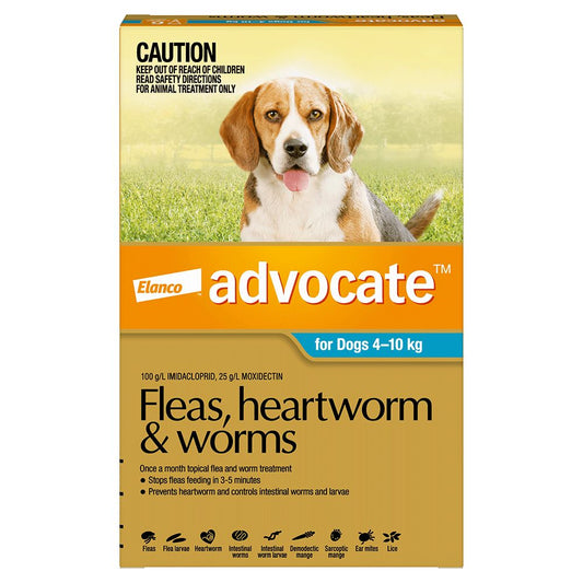 Advocate Medium 4-10kg Teal