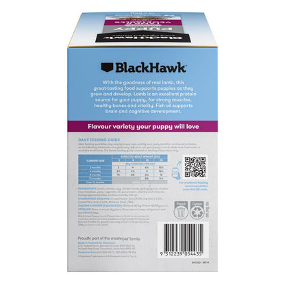 Black Hawk Puppy Lamb And Vegetables Wet Food Pouches