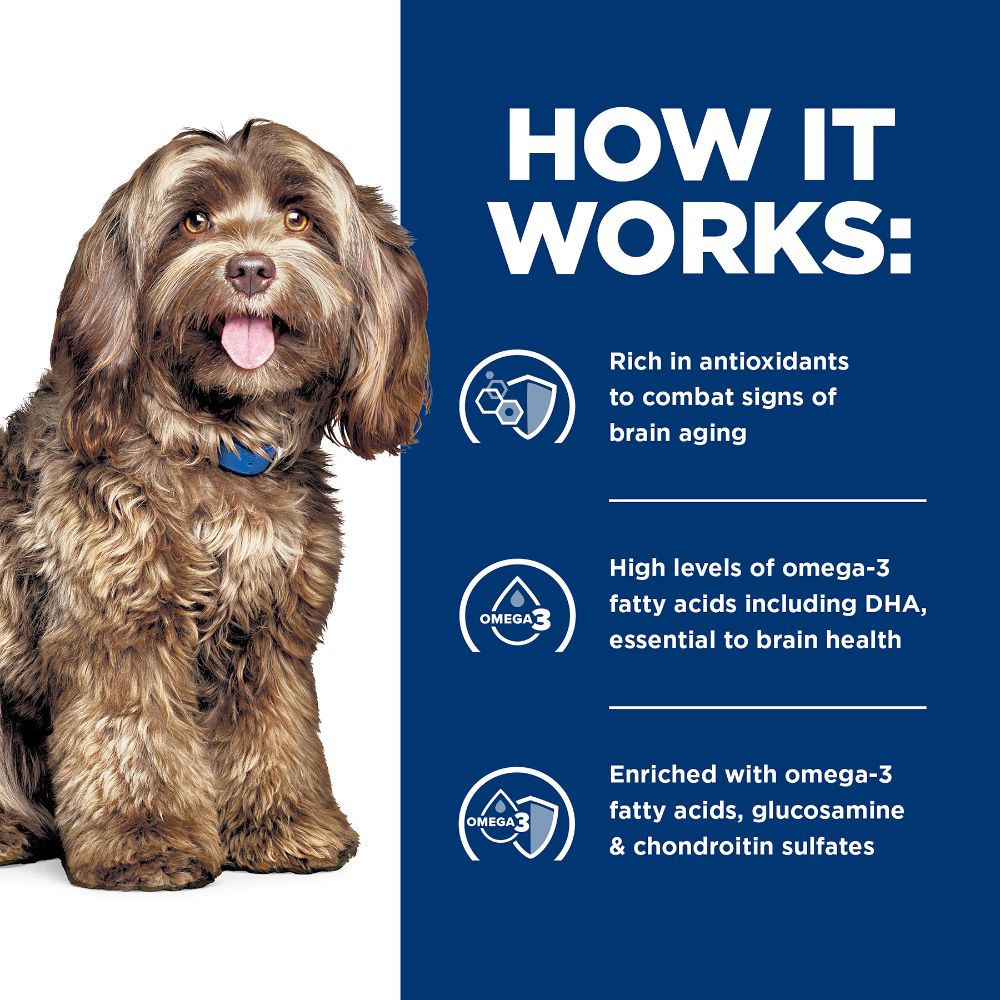 Hills Prescription Diet Brain Care + j/d Mobility Dry Dog Food