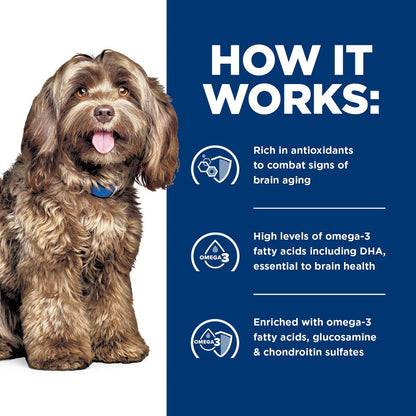 Hills Prescription Diet Brain Care + j/d Mobility Dry Dog Food