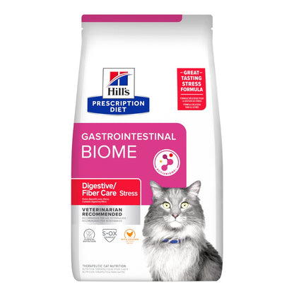 Hills Prescription Diet Gastrointestinal Biome Stress Digestive Fiber Care Dry Cat Food