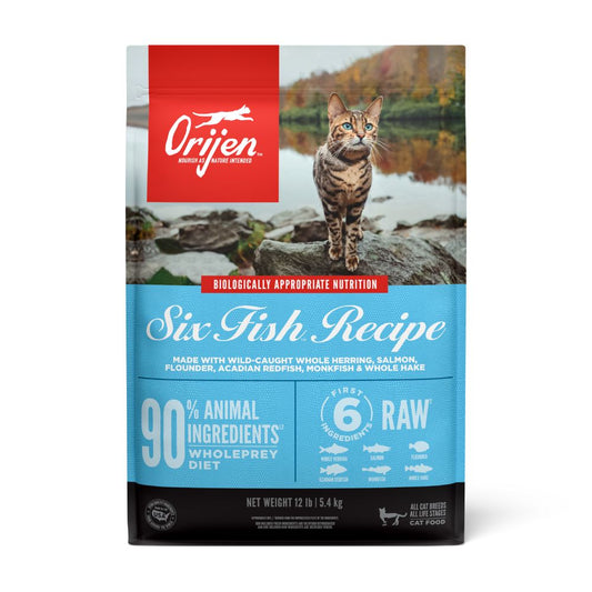 Orijen Six Fish Dry Cat Food