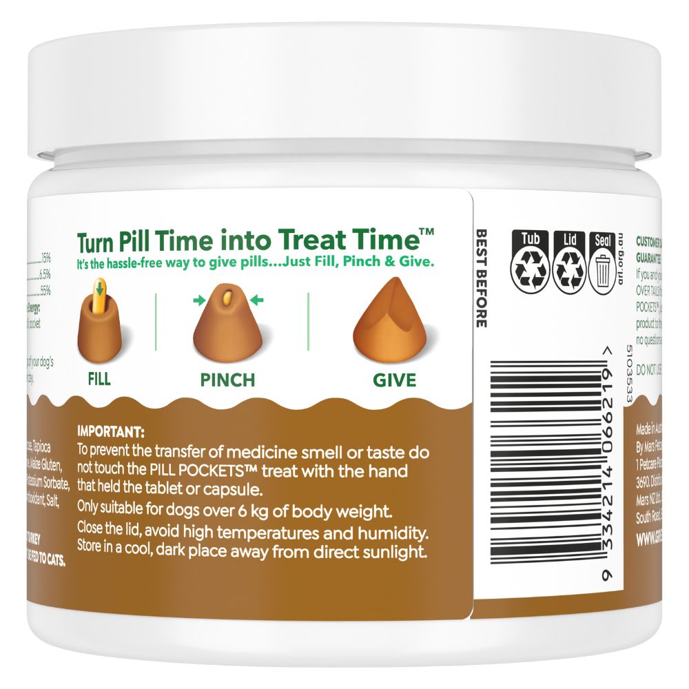 Greenies Pill Pockets Peanut Butter Treats