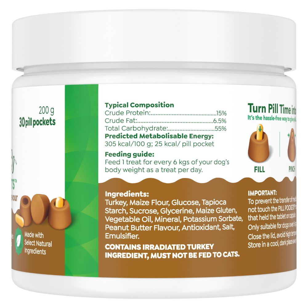 Greenies Pill Pockets Peanut Butter Treats
