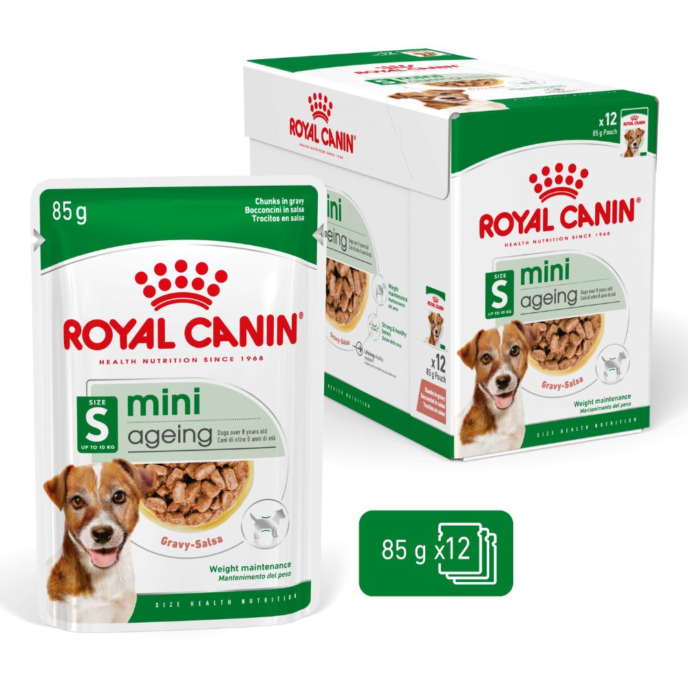 Royal Canin Mini Ageing 8+ Wet Food Pouches