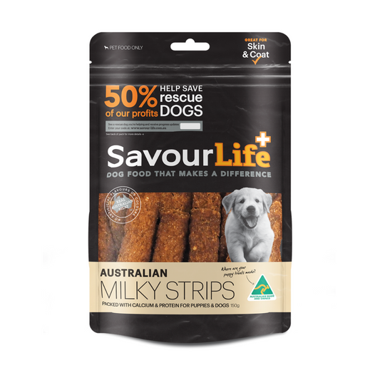 SavourLife Natural Treats Australian Milky Strips