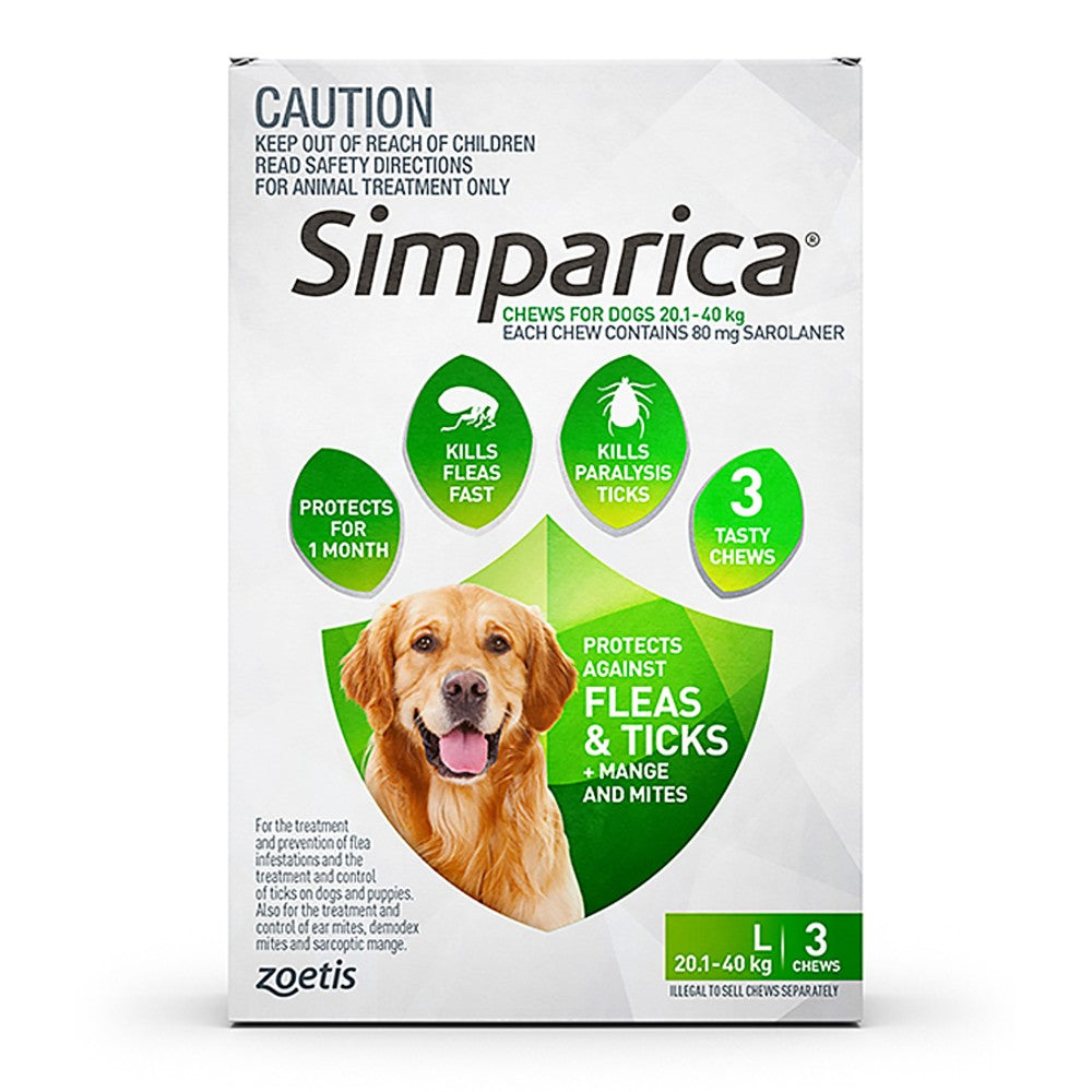 Simparica Large 20.1-40kg