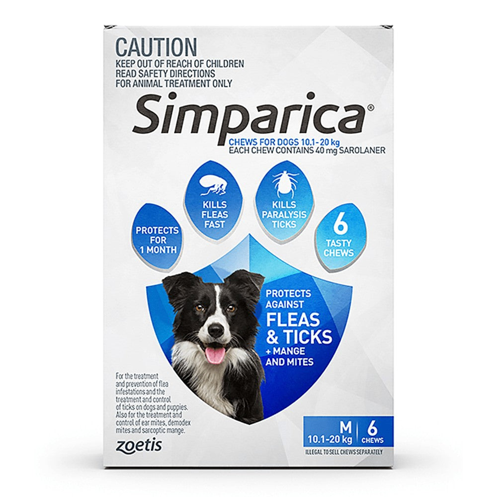 Simparica Medium 10.1-20kg