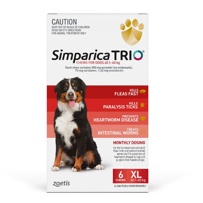 Simparica Trio Extra Large 40.1-60kg