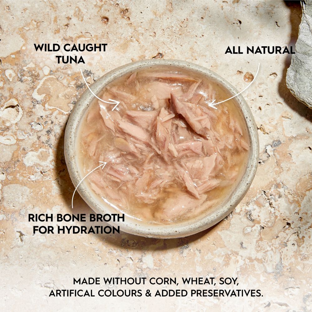 Trilogy Wild Tuna in Bone Broth Canned Cat Food