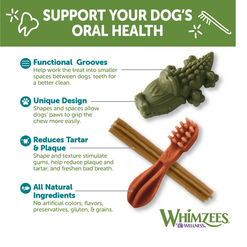 Whimzees Variety Value Box Large Breed Dental Treats