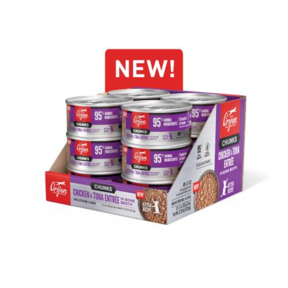 Orijen Chunks And Shreds Kitten Wet Cat Food
