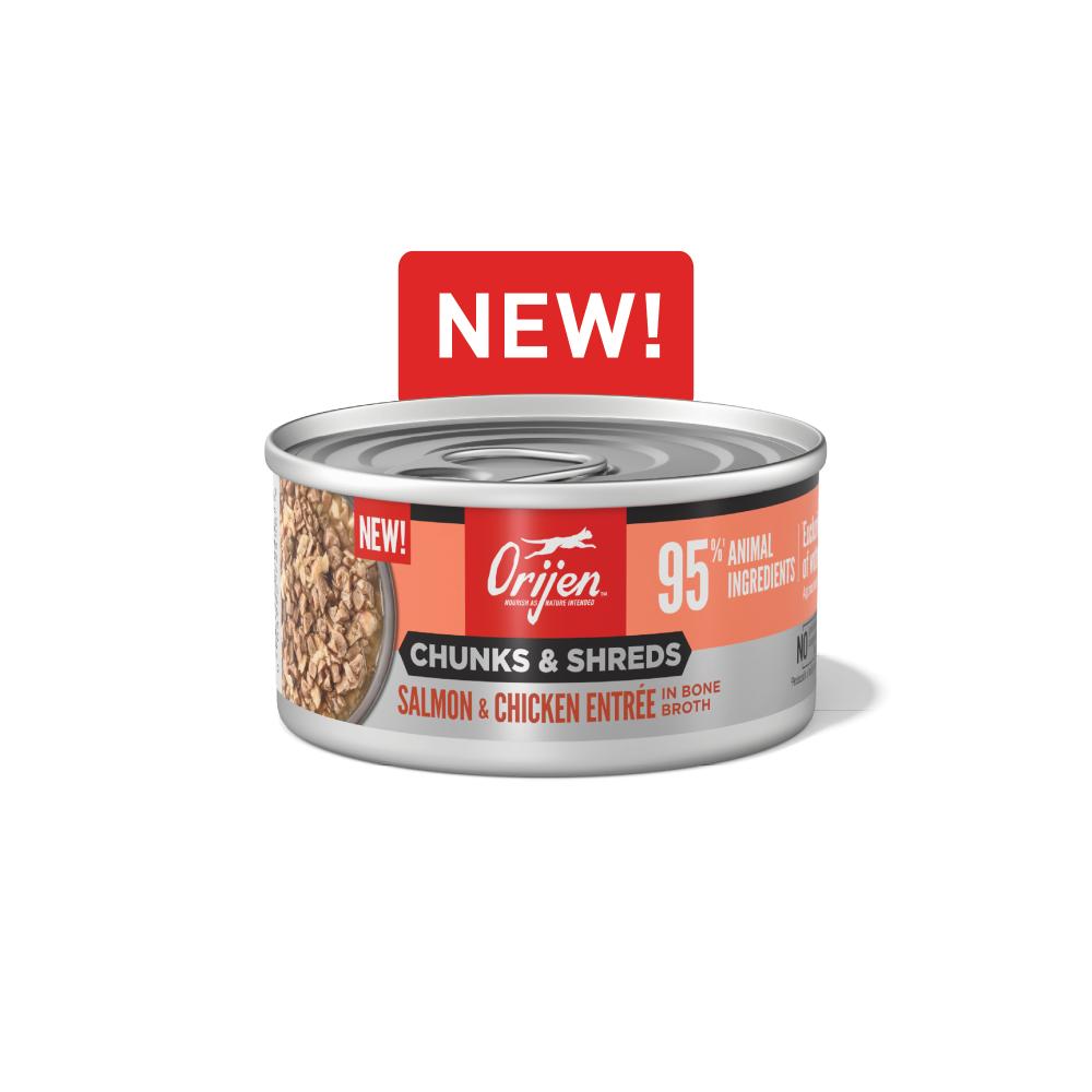Orijen Chunks And Shreds Salmon & Chicken Adult Wet Cat Food
