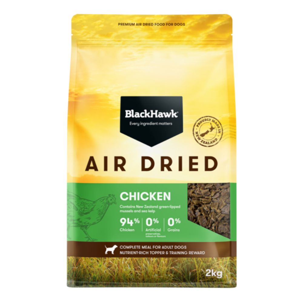 Black Hawk Air Dried Dog Food Chicken