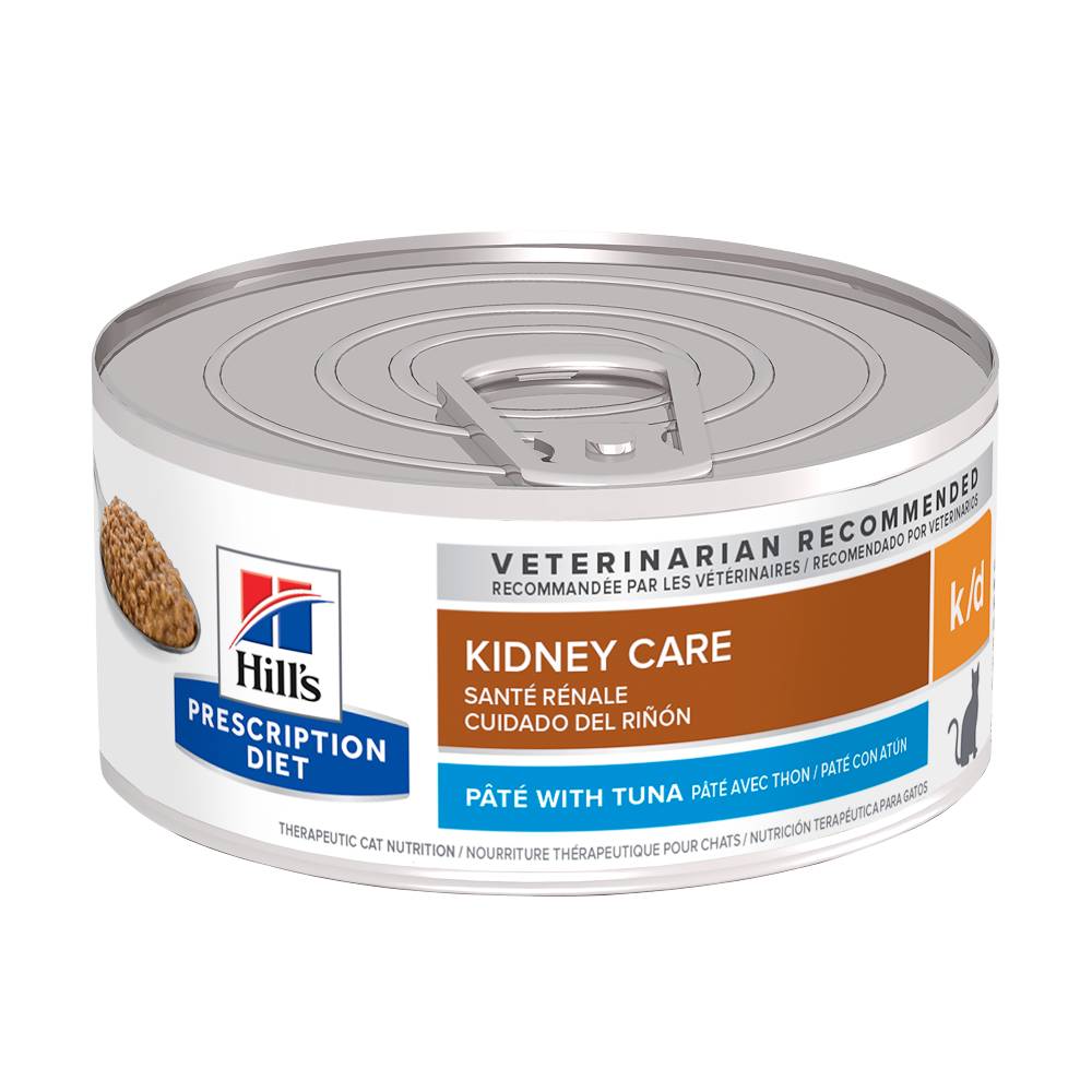 Hills Prescription Diet k/d Kidney Care Tuna Pate Canned Cat Food