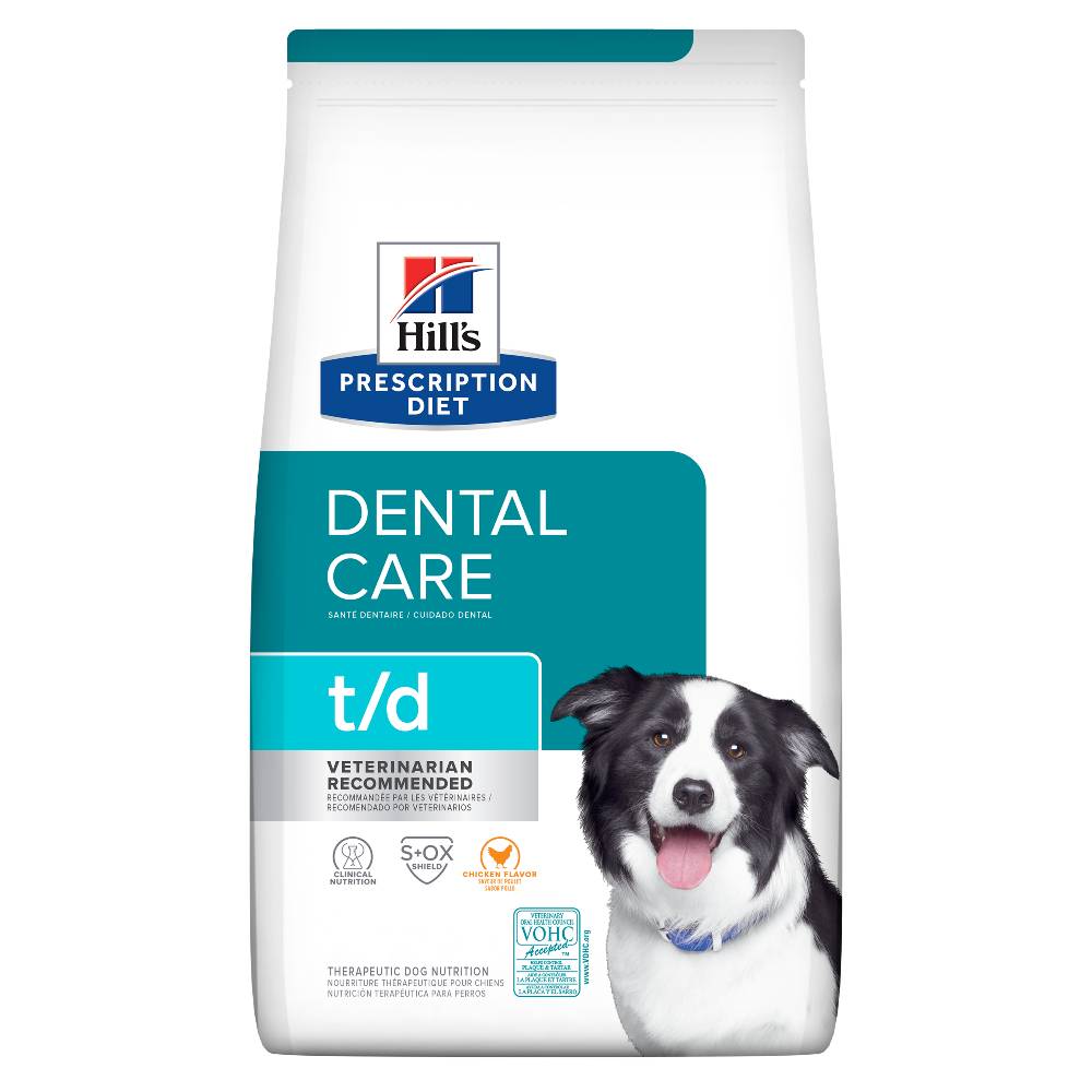 Hills Prescription Diet t/d Dental Care Dry Dog Food