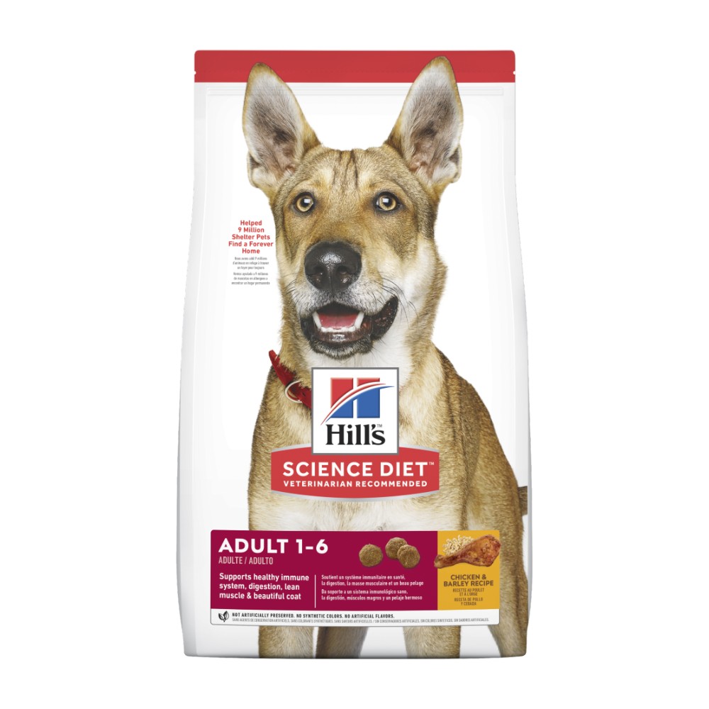 Hills Science Diet Adult Chicken and Barley Dry Dog Food