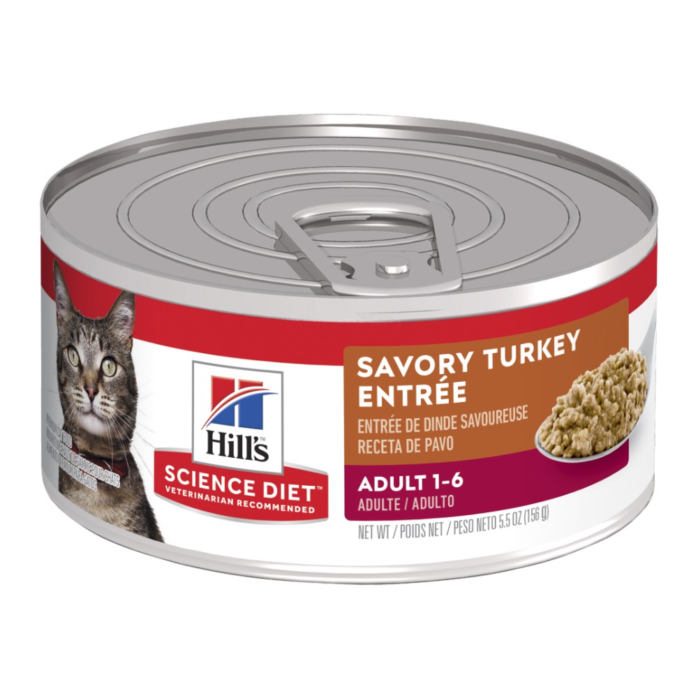 hill's science diet canned cat food