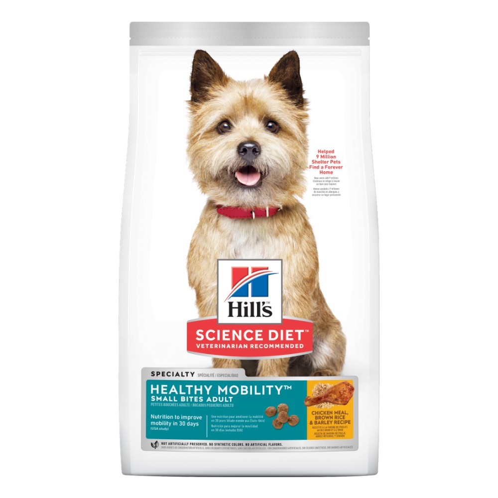 Hills Science Diet Adult Healthy Mobility Small Bites Dry Dog Food