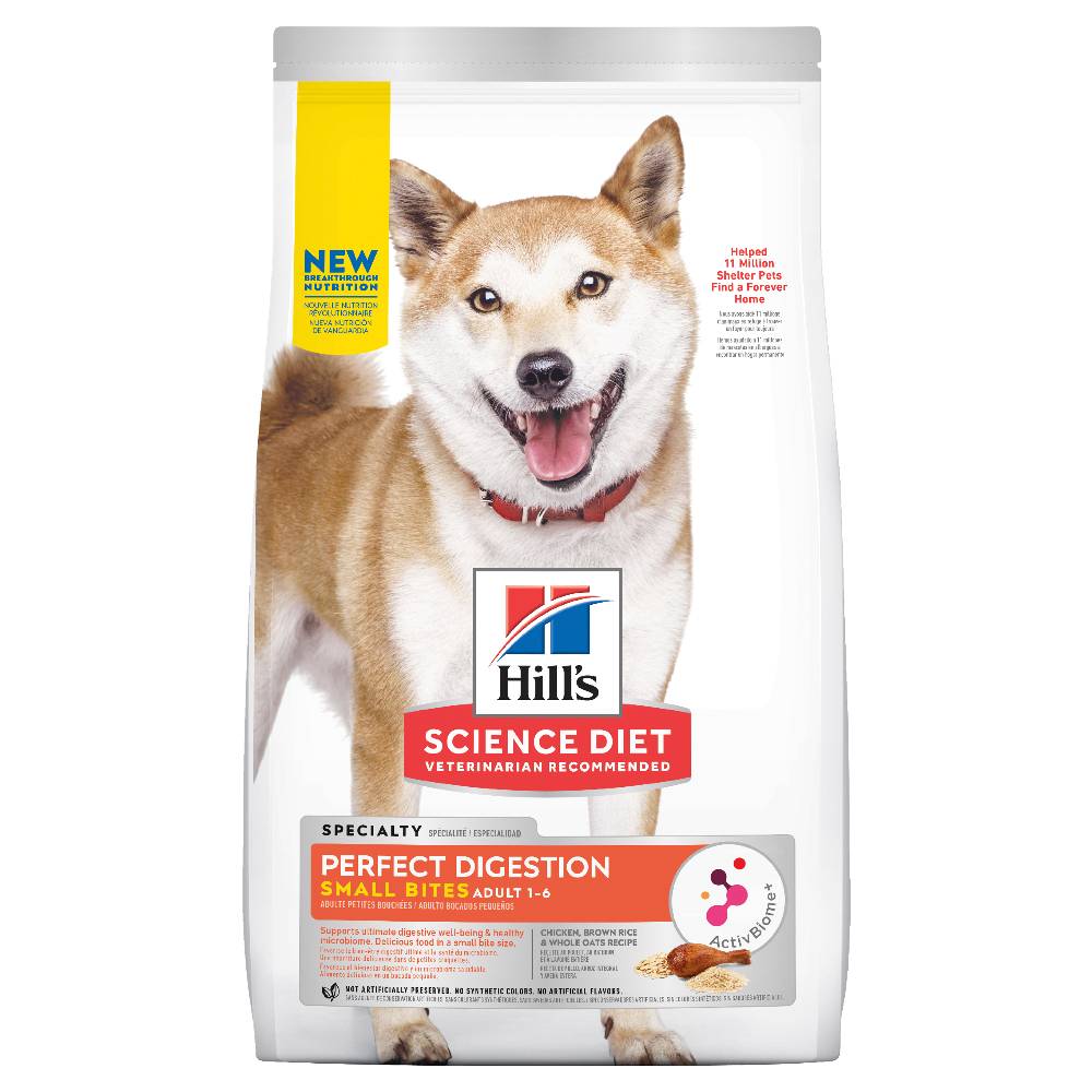 Hills Science Diet Adult Perfect Digestion Small Bites Dry Dog Food