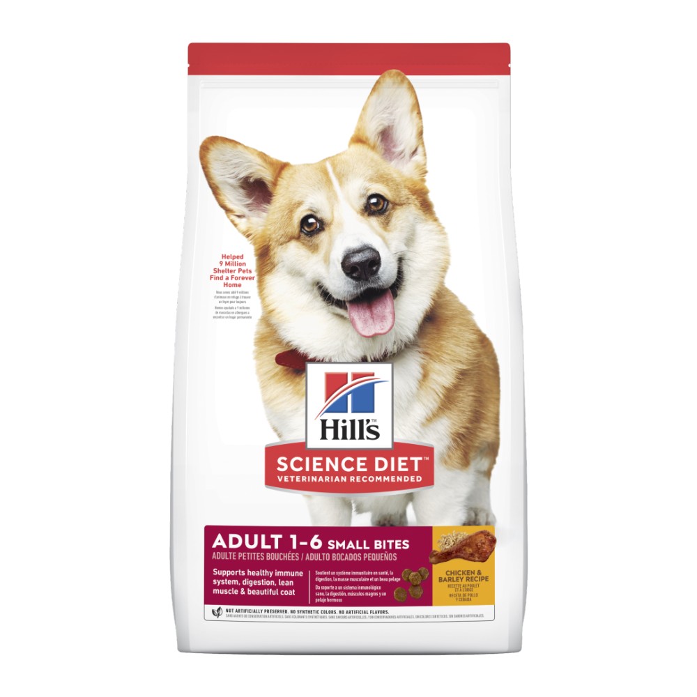 Hills Science Diet Adult Small Bites Chicken and Barley Dry Dog Food