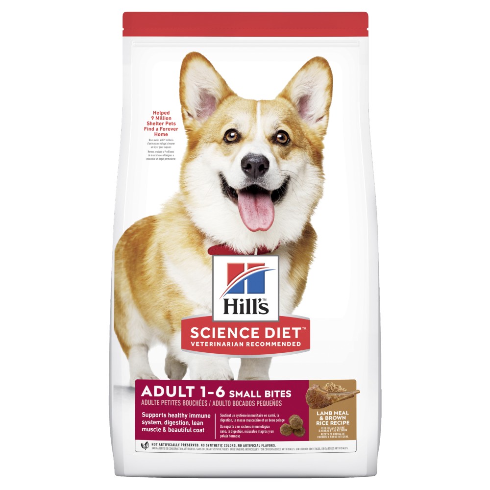 Hills Science Diet Adult Small Bites Lamb and Rice Dry Dog Food