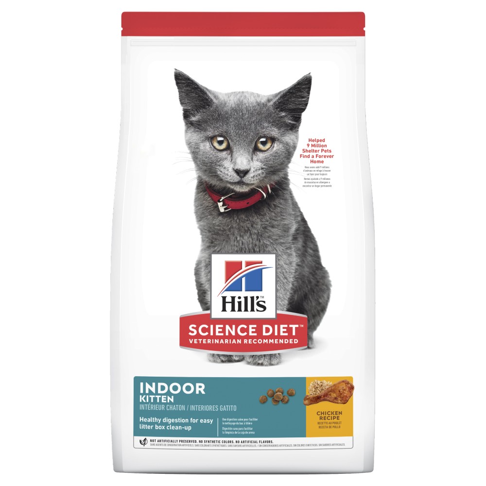 Hills Science Diet Kitten Indoor Dry Cat Food