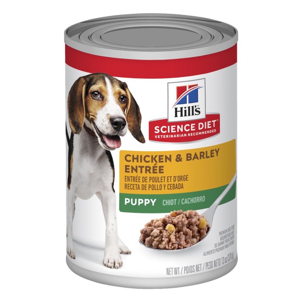Hills Science Diet Puppy Chicken and Barley Entree Canned Food