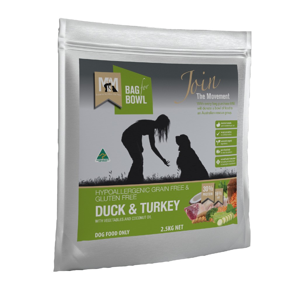 Meals for Mutts Grain Free Duck and Turkey