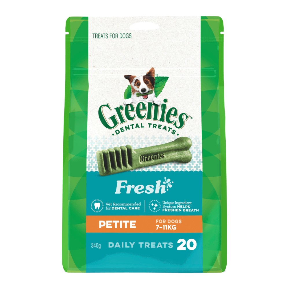 Greenies Fresh Mint Dental Treats Petite