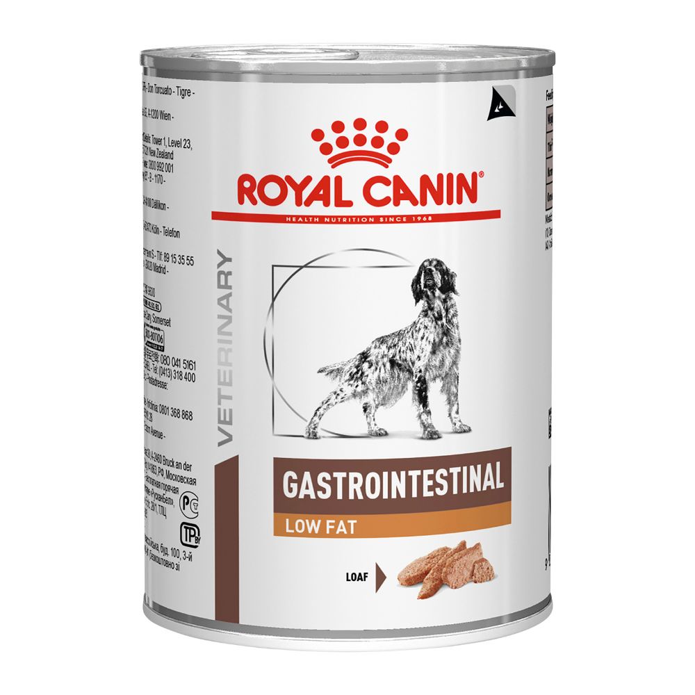 Royal Canin Veterinary Diet Canine Gastro Intestinal Low Fat Cans