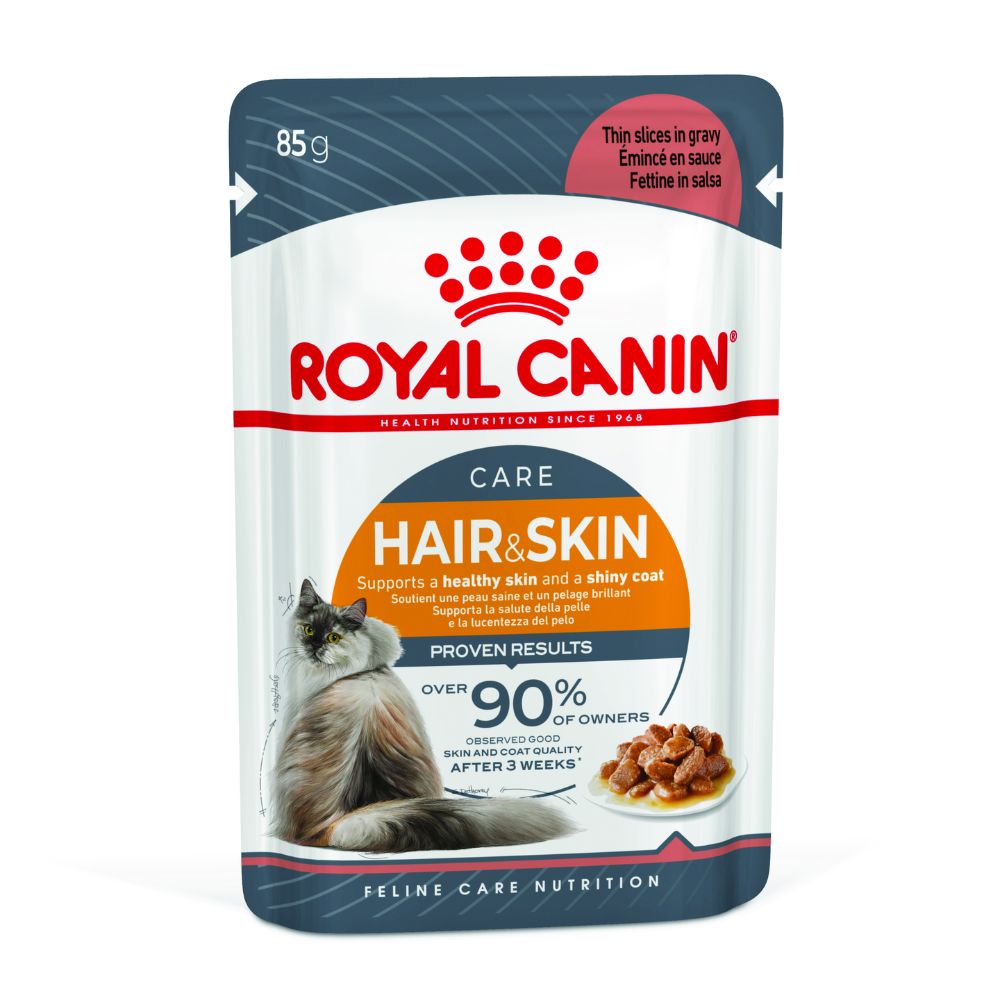 Royal Canin Hair and Skin Care in Gravy