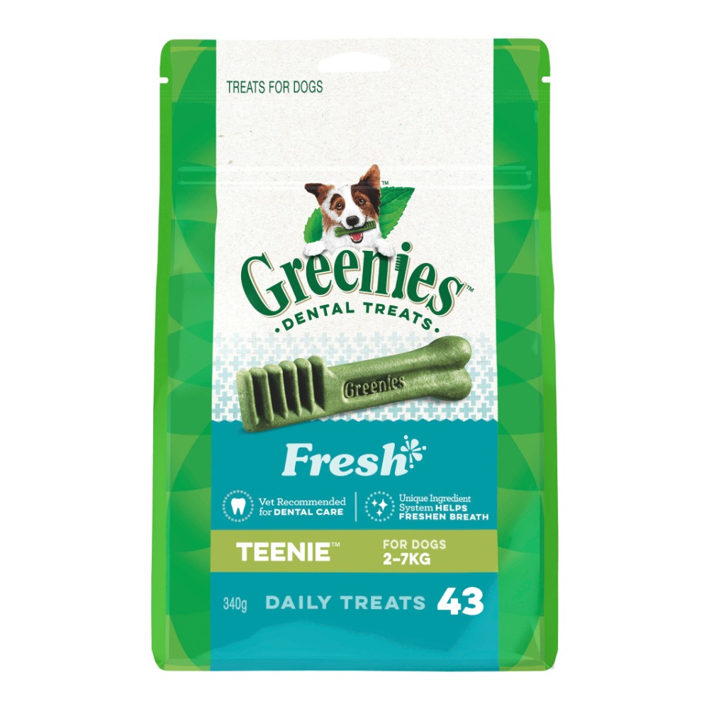 Greenies Fresh Mint Dental Treats Teenie