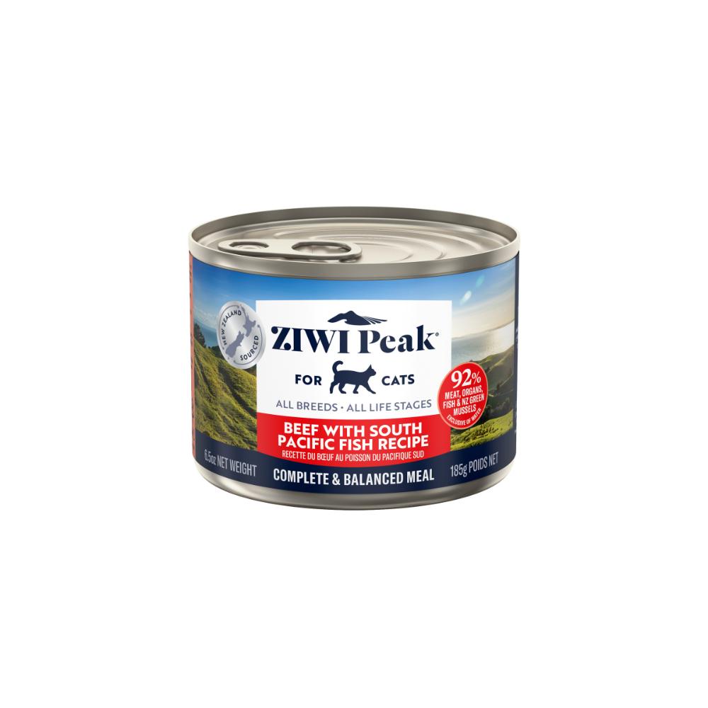 Ziwi Peak Beef With South Pacific Fish Adult Cat Canned Food