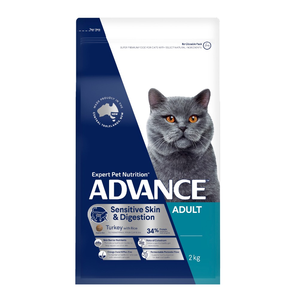 Advance Cat Adult Sensitive Skin And Digestion