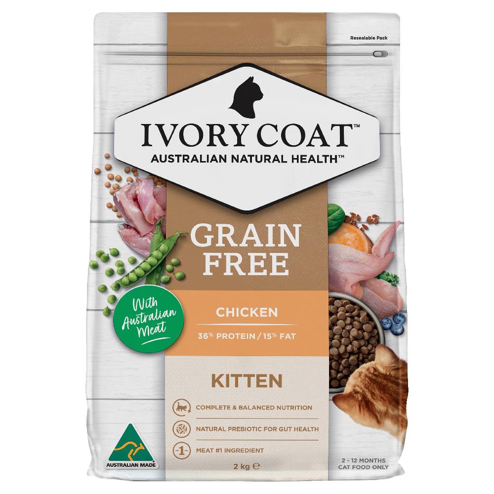 Ivory Coat Kitten Grain Free Chicken