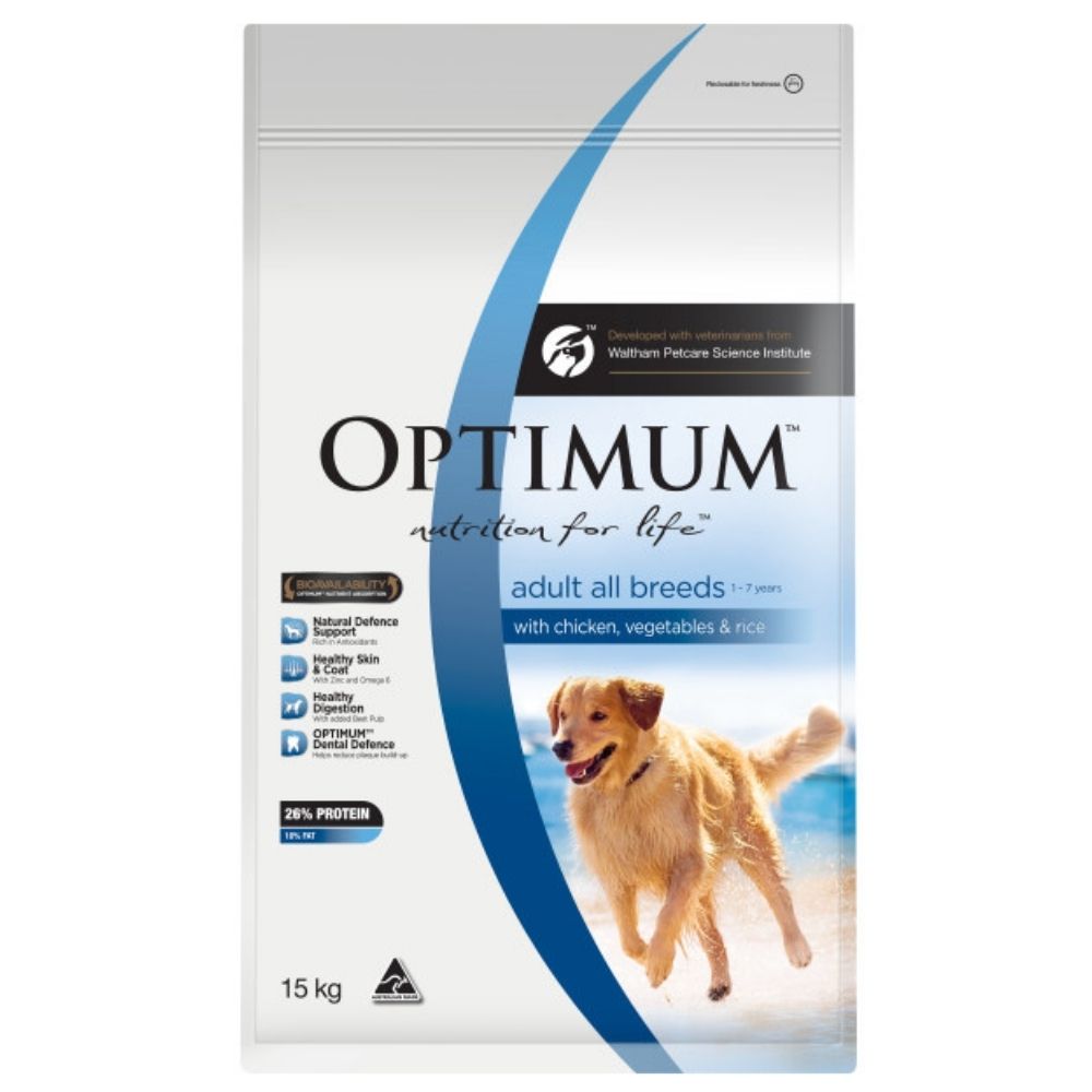 Optimum All Breed Adult Chicken, Rice and Vegetables