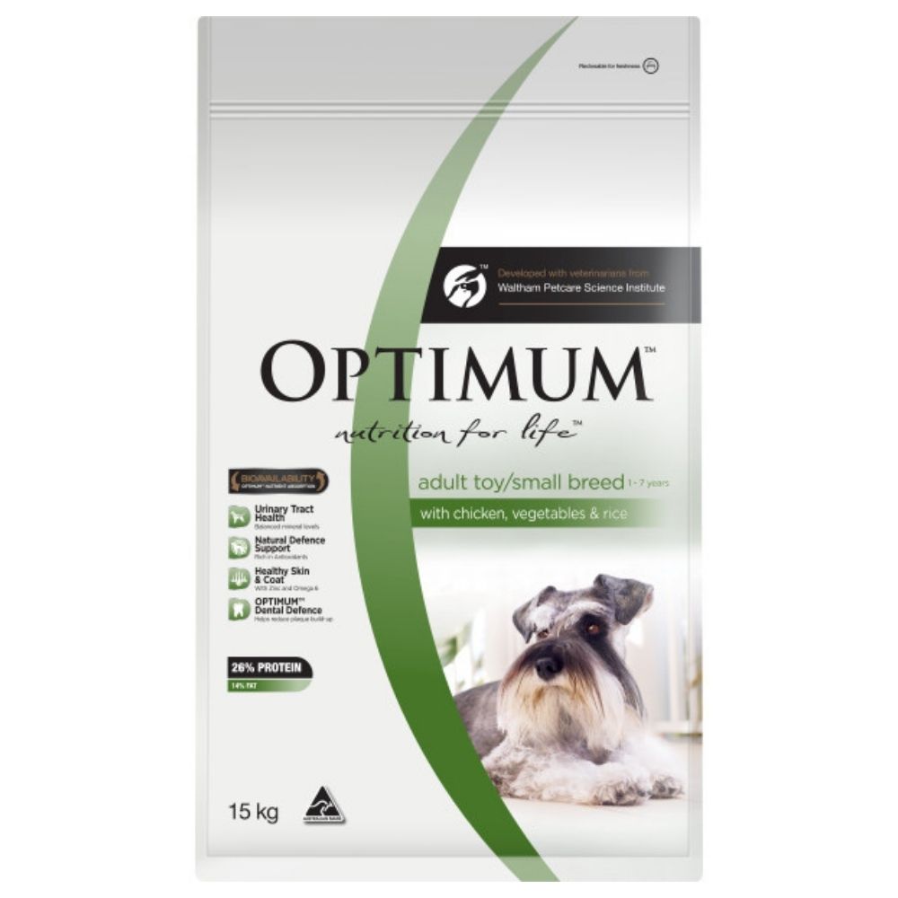 Optimum Adult Small Breed Chicken, Rice and Vegetables